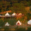 자연과호수 이미지