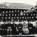 1953년 3월 25일 삼호초등학교 6회 졸업기념사진 이미지