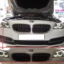 520 d 2014년 F10 LCI 후기 제논 헤드라이트 조수석 R 엔젤아이 링 황 변색 중고 LED 모듈 및 수리 BMW 수입차 부품 이미지