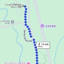 구주산 보가츠루 캠핑장 트레킹 (구주 야마나미 마을 캠프 - 초자바루 방문자센터 - 아마나이케...