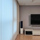 깔끔한 거실 인테리어의 포인트, 성산시영아파트 맞춤커튼&amp;블라인드 시공 후기