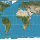 이퀄 어스 도법 (Equal Earth map projection) 이미지