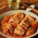 돼지고기 김치찜 레시피 묵은지 사태 요리 이미지