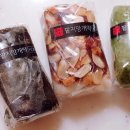 마을기업 '콩지팥지'의 망개떡과 영양찰떡 이미지