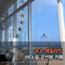 카페 속초 | 카페 웨일라잇 솔직후기｜속초해수욕장 바로 앞 오션뷰 카페