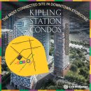 [2023 최고 핫 프로젝트] 이토비코 Kipling Station 콘도($1,027/sf 부터, 가격&도면 포함) 이미지