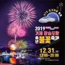 거제도 장승포 2019 송년 불꽃축제 이미지