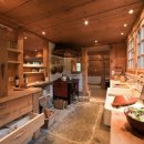 통나무산장 이미지