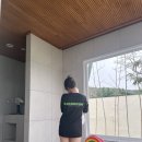 블랙몬스터핏 스테레오 래쉬가드 착용 후기, 체형커버까지 완벽하네요!
