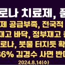 코로나 치료제,품절/"치료제 재고 충분?' 약사들 의심/정부재고 충분? 의문/"헌신 이제 없다"의사들/86%,...8.14수 공병호TV 이미지