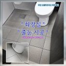 무안-10 | 무안 오룡푸르지오 파르세나 /화장실 반짝이 폴리우레아 줄눈 제거 후 무광 케라 폭시 줄눈 재시공 후기