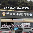 해변통나무펜션 | 태안 맛집 딴뚝통나무집식당 간장게장 게국지 내돈내산 찐맛집 인정