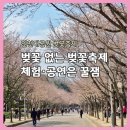 개나리아파트 놀이터 | 2026 인천대공원 벚꽃축제 오늘 다녀온 후기｜개화 10% 지금 상황 + 체험부스 총정리