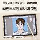 디지털 드로잉 기초 (오전) | 갤럭시탭 드로잉 기초 : 스케치북 앱 사진 위에 라인 그리는 법 (레이어 꿀팁)