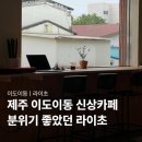 창꼬 더 카페 | 제주 이도이동 신상카페 라이초, 분위기 좋은 카페 후기
