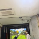 활주로 스크린 골프존 이미지