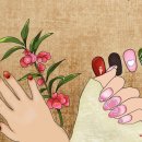 봉숭아손톱 이미지