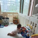 디자인옐로우 | 디자인스킨 플레이테이블 크림옐로우 내돈내산 (6개월아기장난감)