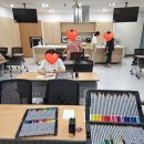 도안보건지소 | 7월1주 서울 강동구 강일보건지소 보태니컬아트 힐링교실 원데이클래스 미술수업 풍경