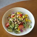 튜나테이블 | 기장 일광 카페 바운티 브런치(슈림프 비스크 크림파스타, 브런치플레이트, 병아리콩 튜나 샐러드) 후기