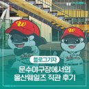 문수야구장에서의 울산웨일즈 직관 후기
