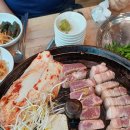 전골과  삼겹살 이미지