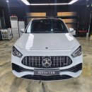 삼원에스제이 | 일산 원흥동 벤츠 GLA 45AMG 글라스틴트 선셋퀸 전면 틴팅