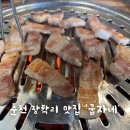 장학리굽자네 | 춘천 동면 맛집 장학리 굽자네 삼겹살 해물 전문점