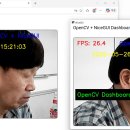 [실습15] CAM9 OpenCV + NiceGUI + Fastapi 칼라 카메라 표시, Text, 프레임 표시하기 이미지