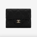 3155 | 샤넬 똑딱이 반지갑 블랙 캐비어 은장 언박싱✨ 체인줄 착샷/구매 가격/1년 사용 후기(AP3155)