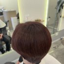 물빛헤어샵 | 아산탕정역미용실 루체른헤어 새치커버 레드브라운 염색후기