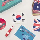 아이두브레인 | 유아교구 브레인나우 패턴 플래그 키트 세계 국기 카드
