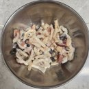 푸른야채 - 광양시 신금로 10 | 푸른회식당 오징어무침회 택배 후기 신선 야채와 양념장만 섞으면 완성되는 간편한 한 끼