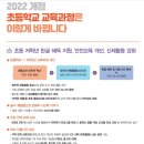 2022개정 교육과정 이렇게.바뀝니다. 이미지