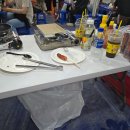 축제 즐기느라 업보빔 맞음