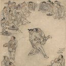 『조정육의 숨은 그림 찾기Ⅶ』 - ▣최치원영정▣각저총-씨름도·김홍도-씨름▣무용총-수렵도·강희언...