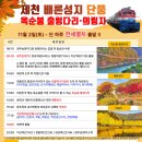 가을에 Falling 단풍에 Fall당 제천 배론성지 단풍 &amp; 옥순봉 출렁다리 &amp; 의림지 로 떠나는 기차여행 이미지