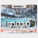제천 리솜 포레스트 해브나인 스파 즐기기 이용안내 및 돌욕조 스톤스파 포토존 안내
