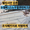 스노우힐 | 엘리시안강촌 눈썰매 조식 패키지로 저렴하게 : 스노우힐앤펀파크 3시간 후기