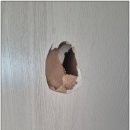 용산-현장-605 | 방문짝 깨짐 수리 문틀 복원 후기