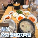 1953 | 부산 사직야구장 근처 먹자골목 1953형제돼지국밥 솔직후기
