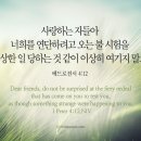 오늘의 '영어성경 사진'(357강) “연단(鍊鍛)”(베드로전서 4장 12절) 이미지