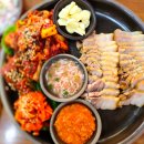 항아리 칼국수 보쌈 | 관저동맛집 마치광장 맛집 전주항아리보쌈 바지락칼국수