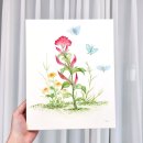 민화모란도 | 오산시 청년일자리센터 이루잡 - 동양화🎨모란도 출강 후기