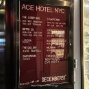 에이스빌딩 | 뉴욕 에이스호텔 로비 카페 말차라떼 빵 추천