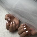 찬란네일 | 분당네일 야탑네일 네일오브윤 에서 찬란한 유리알 네일 해본 후기