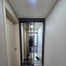 파라디아1차 | 북면 무동 파라디아 현관 중문 시공｜대리석 라인까지 정리된 3연동