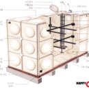 <<저수조>>지하저수조로 사용하는SMC물탱크의 구조의 이해 이미지