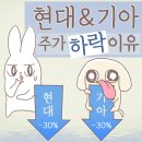현대차, 기아 주가가 떨어지는 이유는?