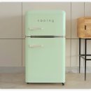 씨엔투 | 쿠잉 레트로 미니 냉장고 80L, 내돈내산 후기